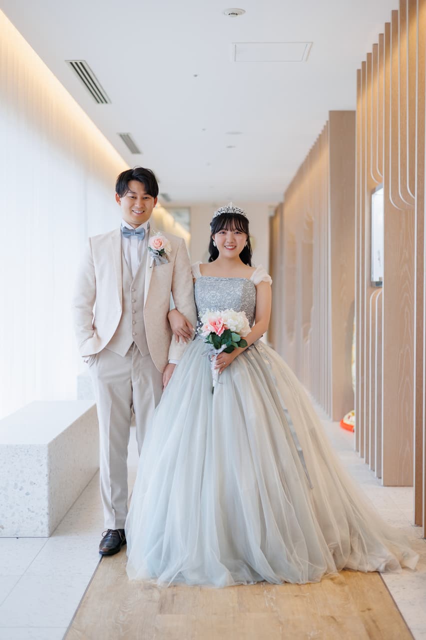 【小さな結婚式お台場店】かわいい文鳥と一緒の結婚式♪
